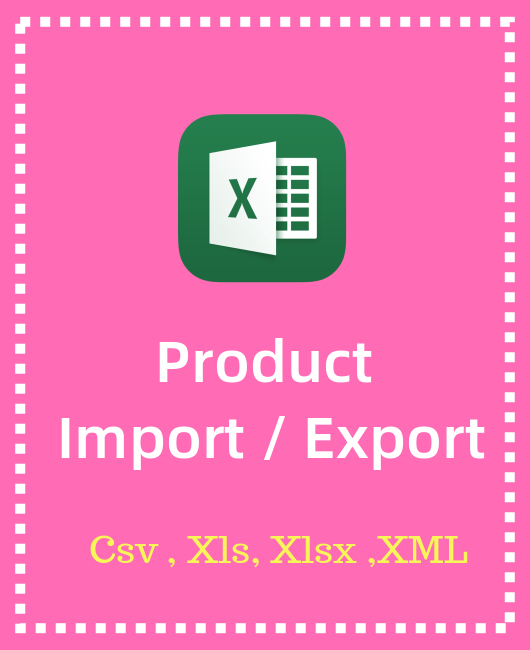 Advanced Product Import Export CSV, Excel For OpenCart