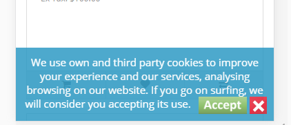 Accept Cookie Policy Responsive For OpenCart screenshot 4