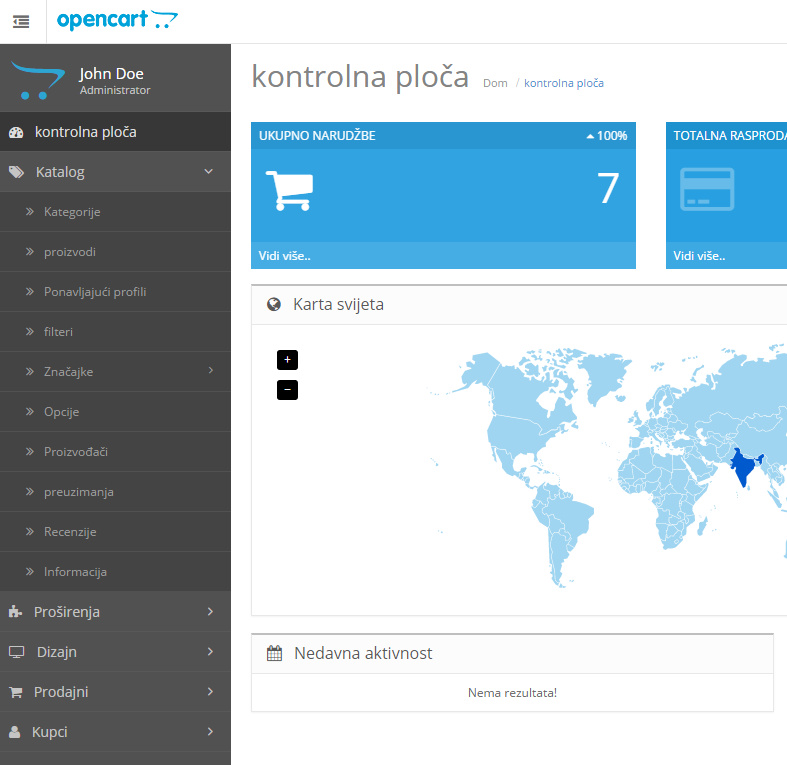 Croatian Language Pack for OpenCart - Complete Pack screenshot 2