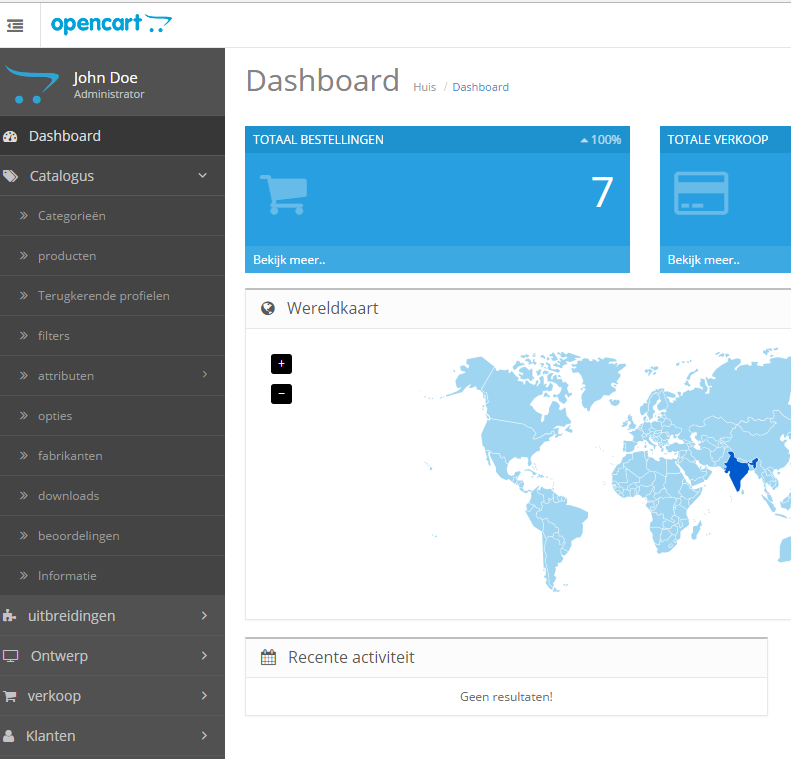 Dutch Language Pack for OpenCart - Complete Pack screenshot 3