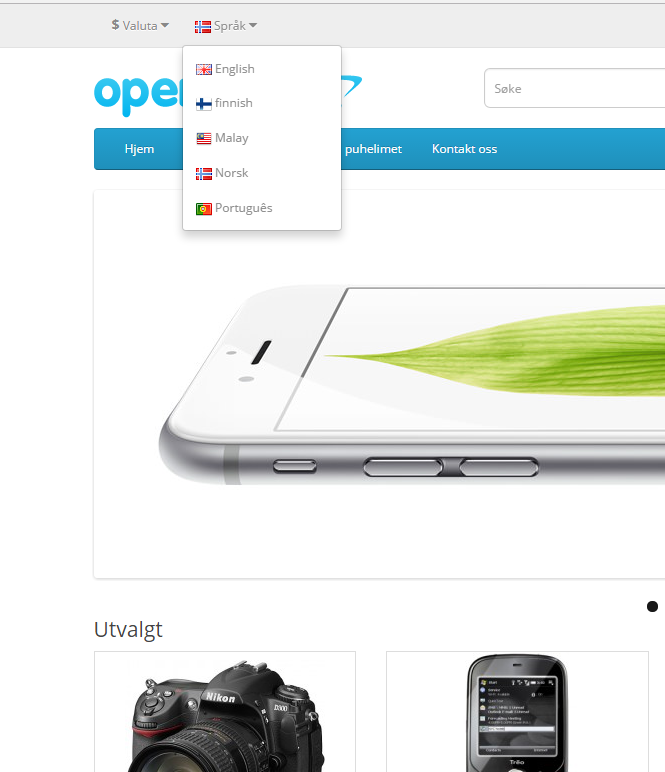 Norwegian Language Pack for OpenCart - Complete Pack screenshot 2