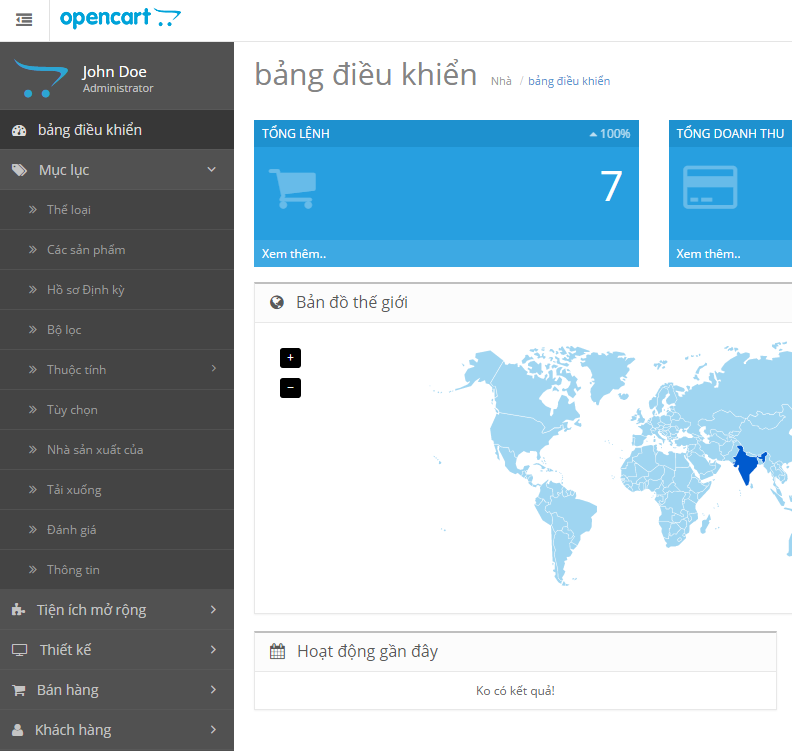 Vietnamese Language Pack for OpenCart - Complete Pack screenshot 2